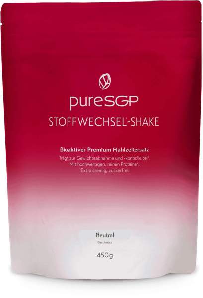 PureSGP Stoffwechsel-Shake Pulver neutral 450 g