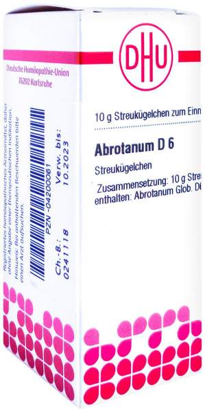 Dhu Abrotanum D6 Globuli