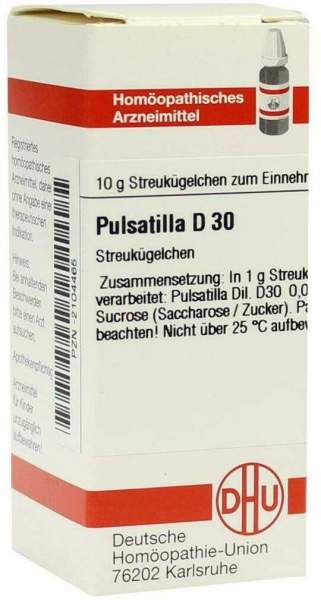 Dhu Pulsatilla D30 10 G Globuli