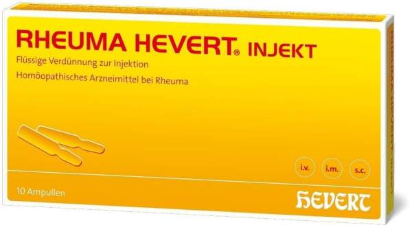 Rheuma Hevert Injekt 10 X 2 ml Ampullen