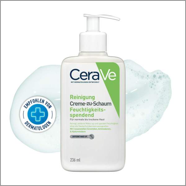 CeraVe Creme-zu-Schaum Reinigung 236 ml