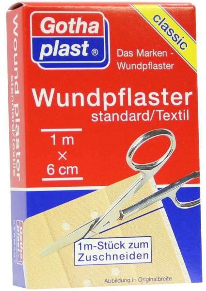 Gothaplast Wundpflaster Standard 1 M X 6 cm zum Abschneiden 1...