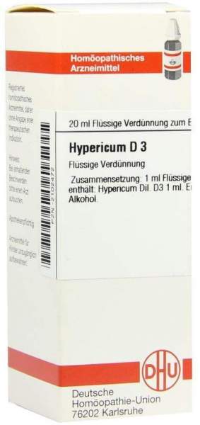 Hypericum D 3 20 ml Dilution