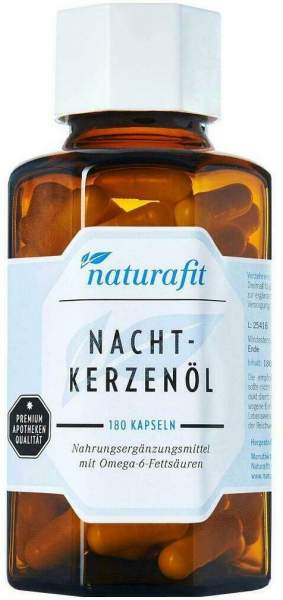 Naturafit Nachtkerzenöl Plus E Kapseln 180 Stück