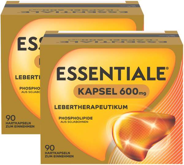 Essentiale Kapseln 600 mg 2 x 90 Stück