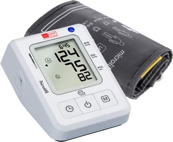 Aponorm Blutdruck Messgerät Basis Control Oberarm