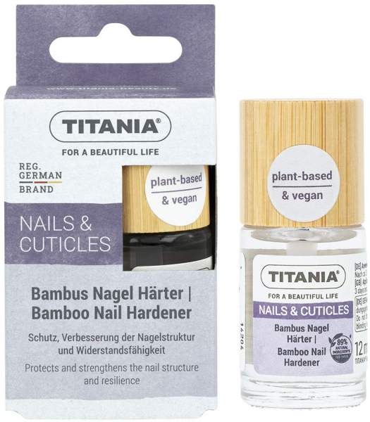 Titania Bambus Nagel Härter Nagellack 12 ml
