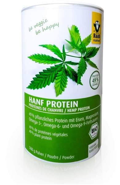 Hanfprotein Bio 500 G Pulver
