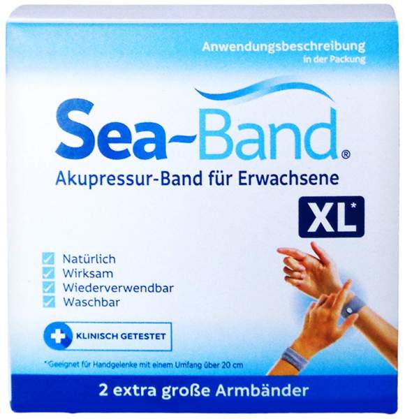 Sea-Band Akupressurband F.Erwachsene Xl Grau