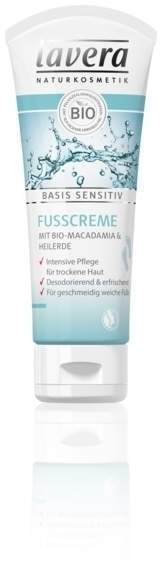 Lavera Basis Sensitiv Fusscreme 75 ml