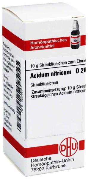 DHU Acidum Nitricum D200 Globuli
