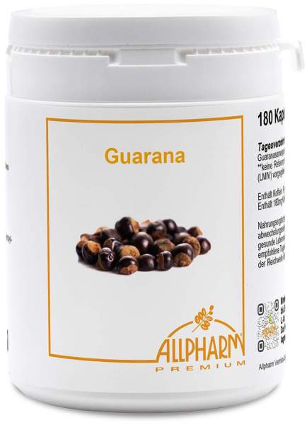 Guarana Kapseln 180 Kapseln