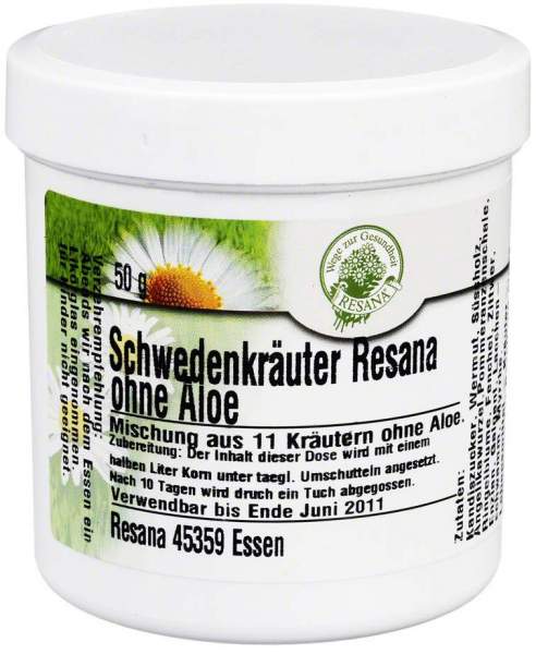 Resana Schwedenkruter Mischung Ohne Aloe kaufen | Volksversand  Versandapotheke