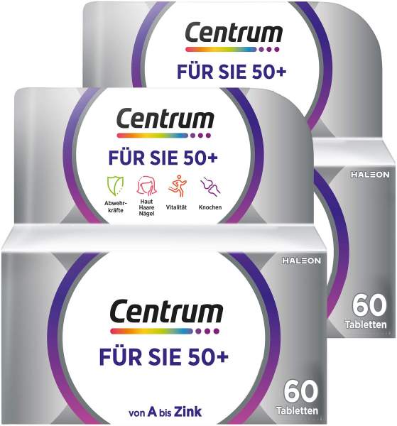 Centrum Für Sie 50+ Capletten 2 x 60 Tabletten