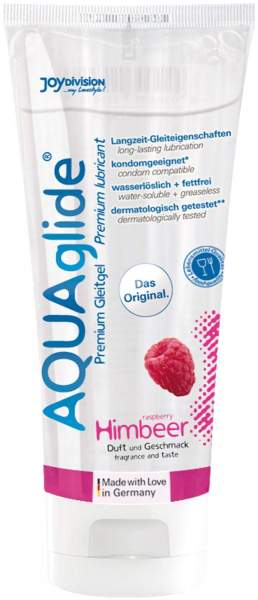 Aquaglide Gleitgel Himbeere 100 ml Tube