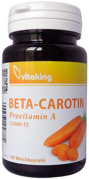 Beta Carotin 15 mg 100 Kapseln