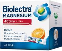 Biolectra Magnesium 400 mg ultra Direct Orangengeschmack 40 Pellets