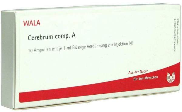 Wala Cerebrum Comp. A 10 X 1 ml Ampullen