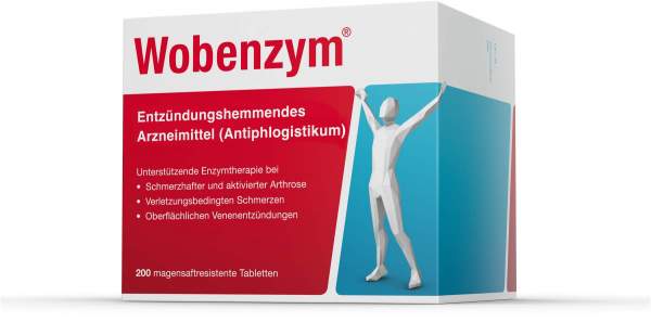 Wobenzym 200 magensaftresistente Tabletten