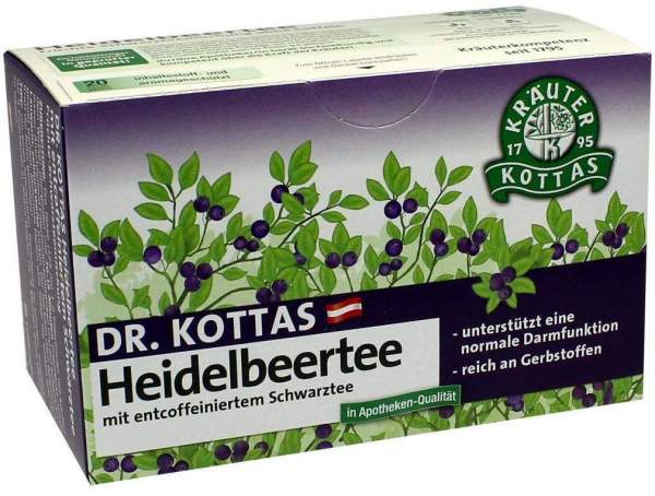 Dr.Kottas Heidelbeertee Filterbeutel
