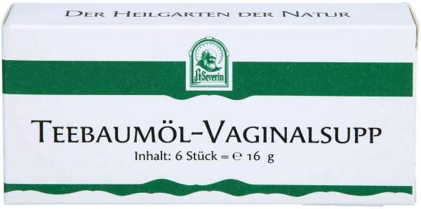 Teebaum Öl Vaginalsuppositorien