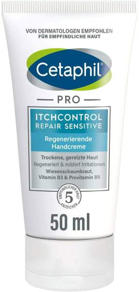 Cetaphil Pro Itch Control Repair Sensitive Regenerierende Handcreme 50 ml