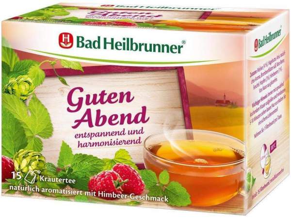 Bad Heilbrunner Tee Guten Abend Kräuter Beutel