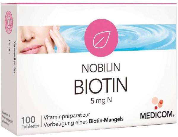 Nobilin Biotin 5 mg N 100 Tabletten