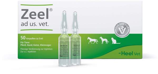 Zeel vet. 50 X 5 ml Ampullen