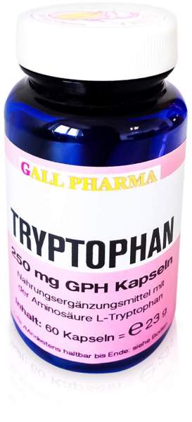 Tryptophan 250 mg Gph Kapseln 60 Kapseln