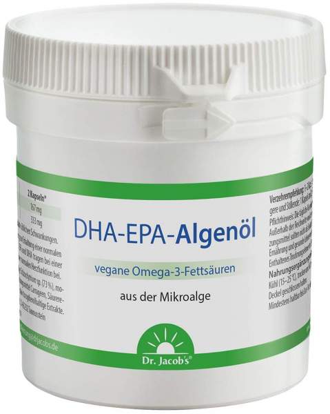 Dha Epa Algenöl 60 Kapseln