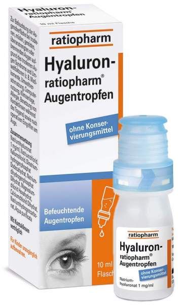 Hyaluron-ratiopharm 10 ml Augentropfen