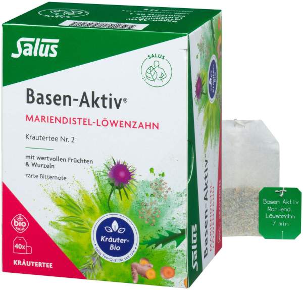 Basen Aktiv Tee Nr.2 Mariendistel- Löwenzahn Bio Salus 40...