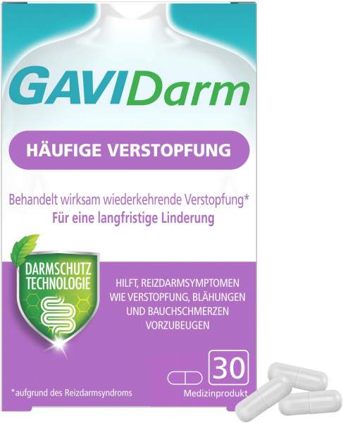 GaviDarm Häufige Verstopfung 30 Kapseln