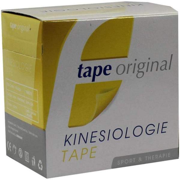 Kinesiologic Tape Original 5 M X 5 cm Gelb 1 Tape