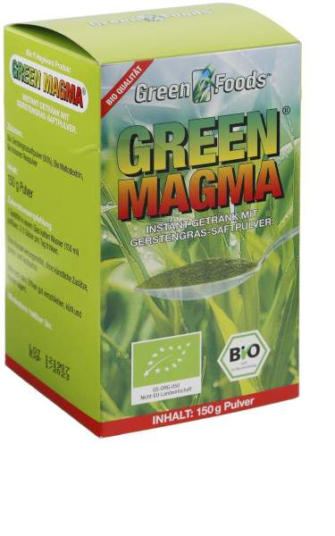 Green Magma Gerstengrasextrakt 150 G Pulver