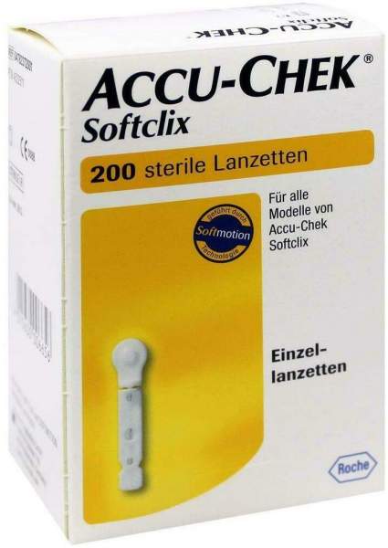 Accu Chek Softclix 200 Lanzetten