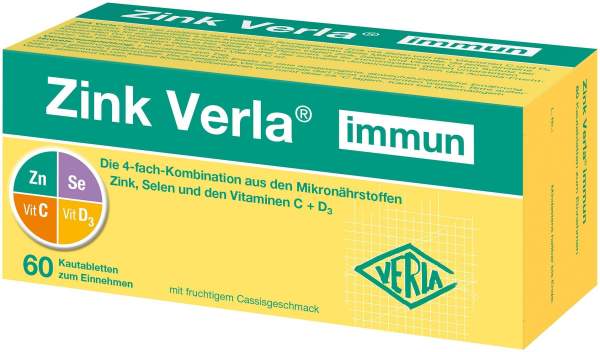 Zink Verla immun 60 Kautabletten
