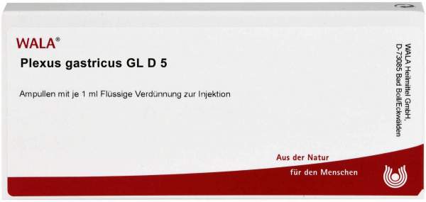 Plexus Gastricus Gl D 5 Ampullen 10 X 1 ml
