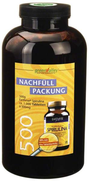 Spirulina Earthrise Nachfüllpackung Tabletten