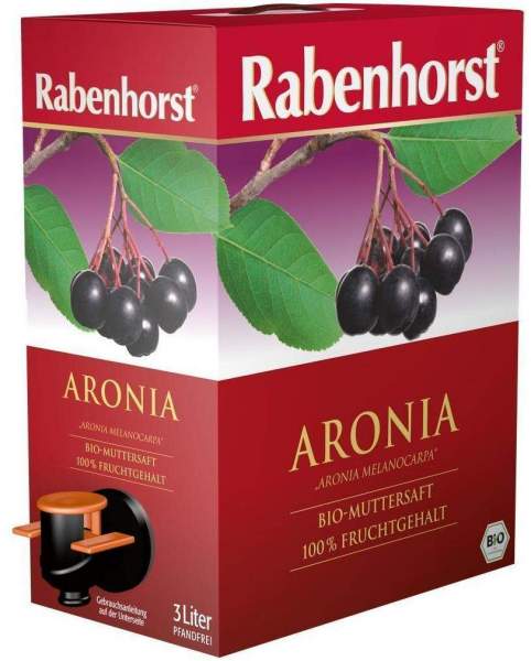 Rabenhorst Aronia Bio 3000 ml Muttersaft