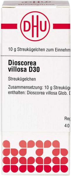 Dhu Dioscorea Villosa D30 Globuli 10 G