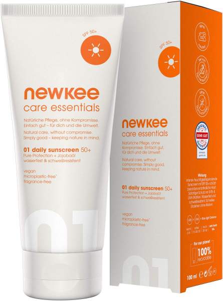 Newkee Sonnencreme wasserfest LSF 50+ 100 ml