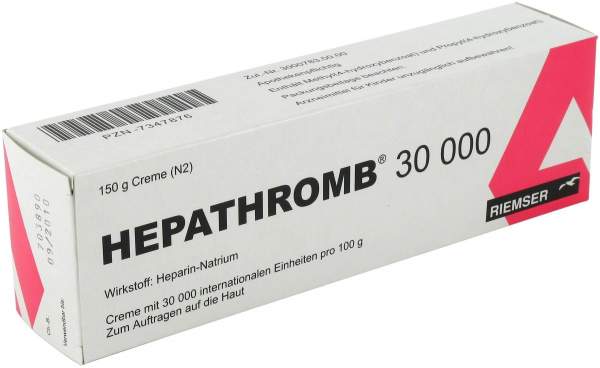 Hepathromb Creme 30.000 i.E. 150 g