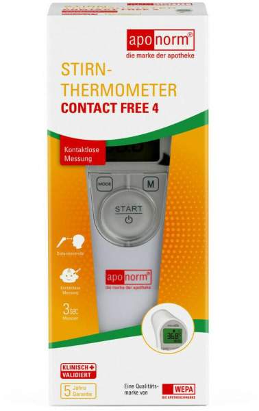Aponorm Fieberthermometer Stirn Contact Free 4