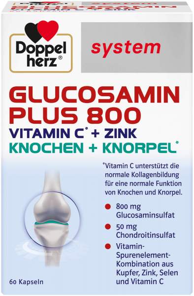 Doppelherz system Glucosamin plus 800 NA 60 Kapseln