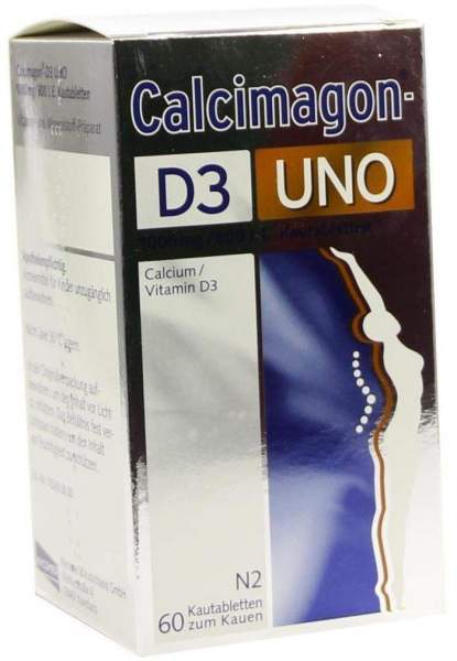 Calcimagon D3 Uno 60 Kautabletten