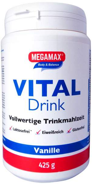 Megamax Vital Drink Vanille Pulver