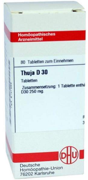 Thuja D30 80 Tabletten