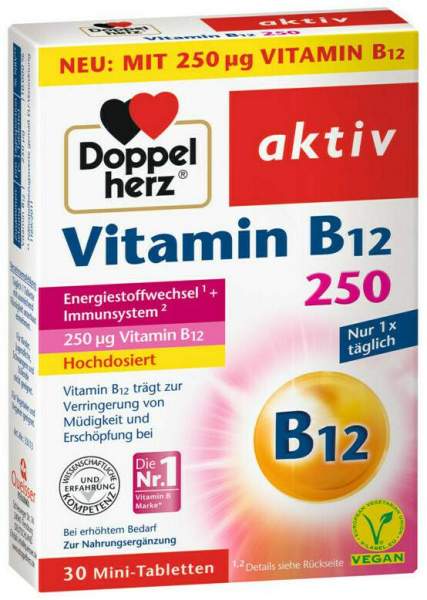 Doppelherz aktiv Vitamin B12 250 µg 30 Tabletten
